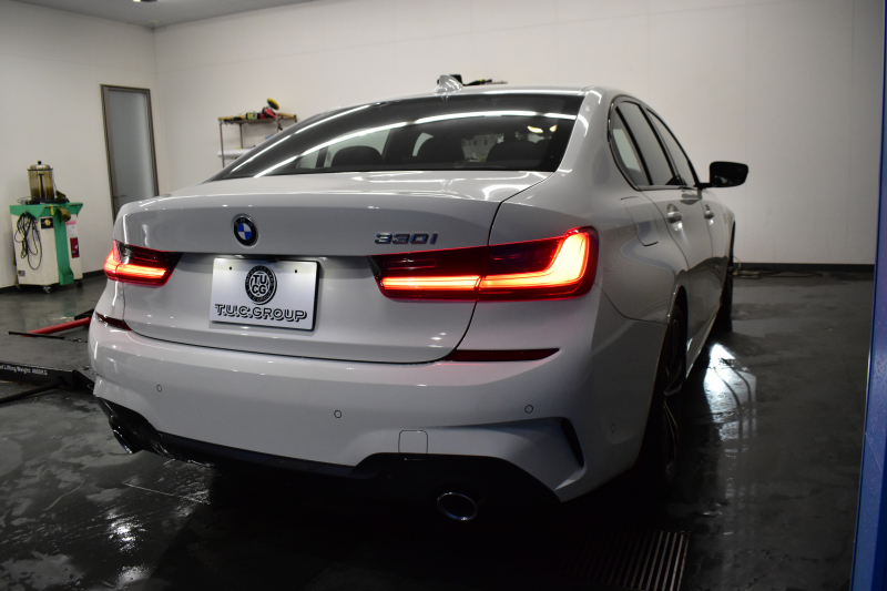 BMW 3シリーズ 330i Mｽﾎﾟｰﾂ G20型 高出力 1ｵｰﾅｰ ﾃﾞﾋﾞｭｰ&ｲﾉﾍﾞｰｼｮﾝ&ｺﾝﾌｫｰﾄP ﾚｰｻﾞｰLEDﾗｲﾄ ﾋｰﾀｰ付黒革 ACC HUD 19AW Mｽﾎﾟｰﾂﾌﾞﾚｰｷ 全周囲ｶﾒﾗ3Dﾋﾞｭｰ ｼﾞｪｽﾁｬｰｺﾝﾄﾛｰﾙ付ﾀｯﾁﾊﾟﾈﾙﾅﾋﾞ ｱｯﾌﾟﾙｶｰﾌﾟﾚｲ ﾜｲﾔﾚｽ充電 2年保証