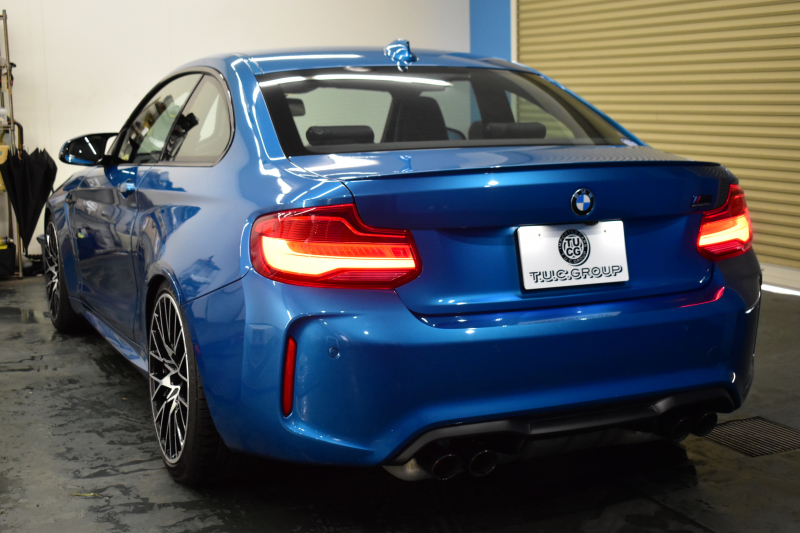 BMW Mシリーズ M2 ｺﾝﾍﾟﾃｨｼｮﾝ MDCT 7速DCT LCI後期 ｺﾝﾍﾟﾃｨｼｮﾝ専用410馬力ｴﾝｼﾞﾝ  KW車高調 ﾍｷｻｺﾞﾅﾙLEDﾍｯﾄﾞﾗｲﾄ&ﾃｰﾙ ﾋｰﾀｰ付黒革 harman/kardon ﾀｯﾁﾊﾟﾈﾙHDDﾅﾋﾞBｶﾒﾗ 専用19AW 車線逸脱&歩行者警告 衝突軽減ﾌﾞﾚｰｷ ｶｰﾎﾞﾝｲﾝﾃﾘｱ Mｼｰﾄﾍﾞﾙﾄ  2年保証