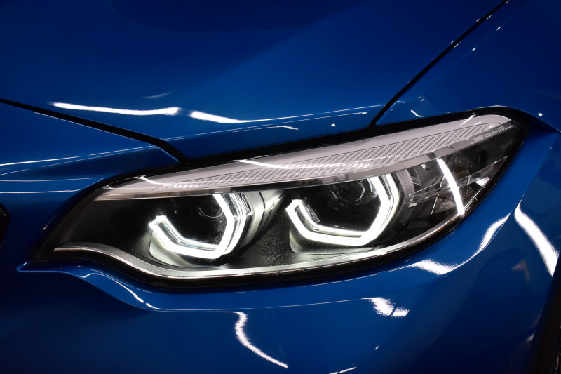 BMW Mシリーズ M2 ｺﾝﾍﾟﾃｨｼｮﾝ MDCT 7速DCT LCI後期 ｺﾝﾍﾟﾃｨｼｮﾝ専用410馬力ｴﾝｼﾞﾝ  KW車高調 ﾍｷｻｺﾞﾅﾙLEDﾍｯﾄﾞﾗｲﾄ&ﾃｰﾙ ﾋｰﾀｰ付黒革 harman/kardon ﾀｯﾁﾊﾟﾈﾙHDDﾅﾋﾞBｶﾒﾗ 専用19AW 車線逸脱&歩行者警告 衝突軽減ﾌﾞﾚｰｷ ｶｰﾎﾞﾝｲﾝﾃﾘｱ Mｼｰﾄﾍﾞﾙﾄ  2年保証