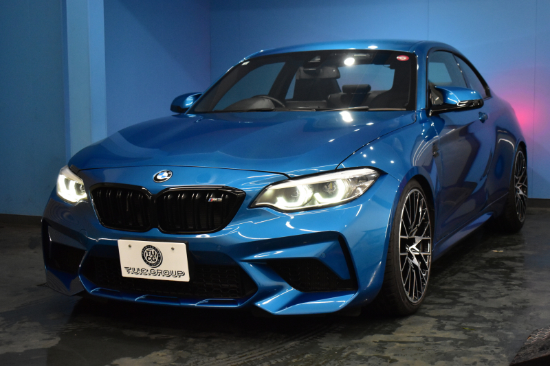 BMW Mシリーズ M2 ｺﾝﾍﾟﾃｨｼｮﾝ MDCT 7速DCT LCI後期 ｺﾝﾍﾟﾃｨｼｮﾝ専用410馬力ｴﾝｼﾞﾝ  KW車高調 ﾍｷｻｺﾞﾅﾙLEDﾍｯﾄﾞﾗｲﾄ&ﾃｰﾙ ﾋｰﾀｰ付黒革 harman/kardon ﾀｯﾁﾊﾟﾈﾙHDDﾅﾋﾞBｶﾒﾗ 専用19AW 車線逸脱&歩行者警告 衝突軽減ﾌﾞﾚｰｷ ｶｰﾎﾞﾝｲﾝﾃﾘｱ Mｼｰﾄﾍﾞﾙﾄ  2年保証