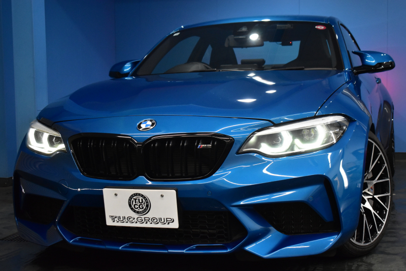 BMW Mシリーズ M2 ｺﾝﾍﾟﾃｨｼｮﾝ MDCT 7速DCT LCI後期 ｺﾝﾍﾟﾃｨｼｮﾝ専用410馬力ｴﾝｼﾞﾝ  KW車高調 ﾍｷｻｺﾞﾅﾙLEDﾍｯﾄﾞﾗｲﾄ&ﾃｰﾙ ﾋｰﾀｰ付黒革 harman/kardon ﾀｯﾁﾊﾟﾈﾙHDDﾅﾋﾞBｶﾒﾗ 専用19AW 車線逸脱&歩行者警告 衝突軽減ﾌﾞﾚｰｷ ｶｰﾎﾞﾝｲﾝﾃﾘｱ Mｼｰﾄﾍﾞﾙﾄ  2年保証