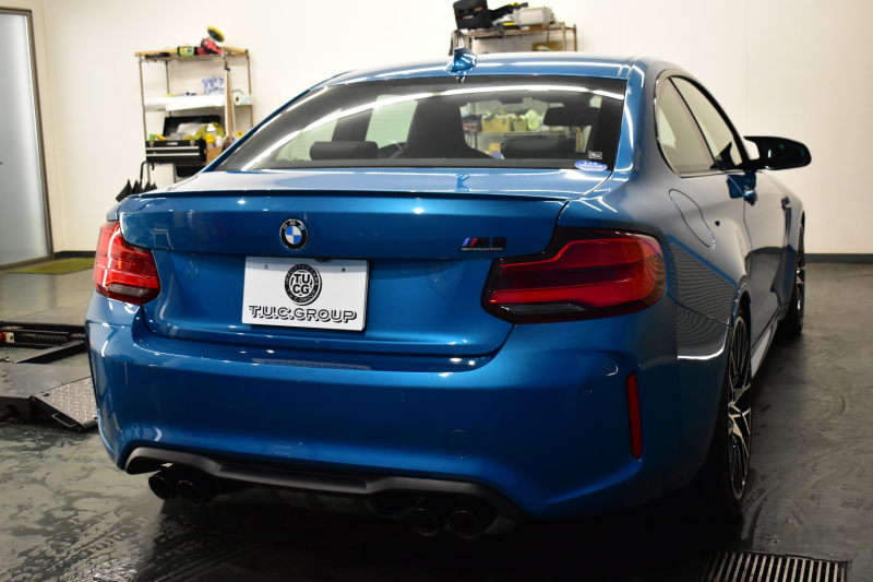 BMW Mシリーズ M2 ｺﾝﾍﾟﾃｨｼｮﾝ MDCT 7速DCT LCI後期 ｺﾝﾍﾟﾃｨｼｮﾝ専用410馬力ｴﾝｼﾞﾝ  KW車高調 ﾍｷｻｺﾞﾅﾙLEDﾍｯﾄﾞﾗｲﾄ&ﾃｰﾙ ﾋｰﾀｰ付黒革 harman/kardon ﾀｯﾁﾊﾟﾈﾙHDDﾅﾋﾞBｶﾒﾗ 専用19AW 車線逸脱&歩行者警告 衝突軽減ﾌﾞﾚｰｷ ｶｰﾎﾞﾝｲﾝﾃﾘｱ Mｼｰﾄﾍﾞﾙﾄ  2年保証