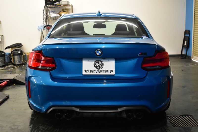 BMW Mシリーズ M2 ｺﾝﾍﾟﾃｨｼｮﾝ MDCT 7速DCT LCI後期 ｺﾝﾍﾟﾃｨｼｮﾝ専用410馬力ｴﾝｼﾞﾝ  KW車高調 ﾍｷｻｺﾞﾅﾙLEDﾍｯﾄﾞﾗｲﾄ&ﾃｰﾙ ﾋｰﾀｰ付黒革 harman/kardon ﾀｯﾁﾊﾟﾈﾙHDDﾅﾋﾞBｶﾒﾗ 専用19AW 車線逸脱&歩行者警告 衝突軽減ﾌﾞﾚｰｷ ｶｰﾎﾞﾝｲﾝﾃﾘｱ Mｼｰﾄﾍﾞﾙﾄ  2年保証