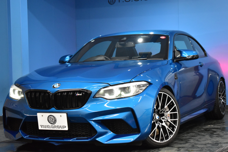 BMW Mシリーズ M2 ｺﾝﾍﾟﾃｨｼｮﾝ MDCT 7速DCT LCI後期 ｺﾝﾍﾟﾃｨｼｮﾝ専用410馬力ｴﾝｼﾞﾝ  KW車高調 ﾍｷｻｺﾞﾅﾙLEDﾍｯﾄﾞﾗｲﾄ&ﾃｰﾙ ﾋｰﾀｰ付黒革 harman/kardon ﾀｯﾁﾊﾟﾈﾙHDDﾅﾋﾞBｶﾒﾗ 専用19AW 車線逸脱&歩行者警告 衝突軽減ﾌﾞﾚｰｷ ｶｰﾎﾞﾝｲﾝﾃﾘｱ Mｼｰﾄﾍﾞﾙﾄ  2年保証