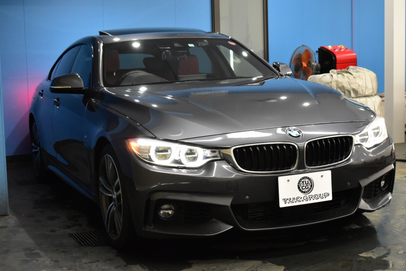 BMW 4シリーズ 435iｸﾞﾗﾝｸｰﾍﾟ Mｽﾎﾟｰﾂ ﾌｧｽﾄﾄﾗｯｸ&ｱﾄﾞﾊﾞﾝｽﾄﾞｱｸﾃｨﾌﾞｾｰﾌﾃｨｰP ｻﾝﾙｰﾌ 追従ACC ｱﾀﾞﾌﾟﾃｨﾌﾞLEDﾍｯﾄﾞﾗｲﾄ HUD ﾋｰﾀｰ付赤革 可変Mｻｽ ﾊｰﾏﾝｶｰﾄﾞﾝ 衝突軽減ﾌﾞﾚｰｷ 車線逸脱&歩行者警告 ﾀｯﾁﾊﾟｯﾄﾞiﾄﾞﾗｲﾌﾞ 19AW Bｶﾒﾗ ｽﾏｰﾄｷｰ 2年保証