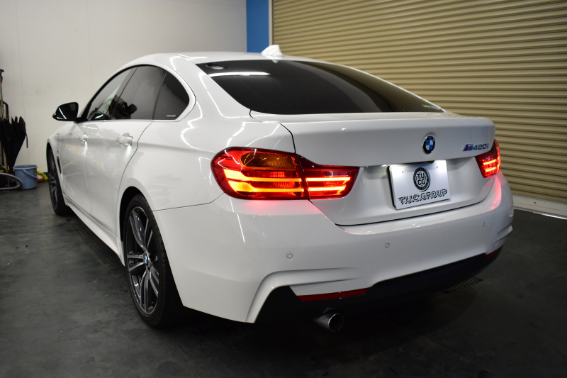 BMW 4シリーズ 420i ｸﾞﾗﾝｸｰﾍﾟ ｲﾝｽﾀｲﾙ 限定車 追従ACC HUD ｱﾀﾞﾌﾟﾃｨﾌﾞLEDﾍｯﾄﾞﾗｲﾄ&ﾃｰﾙ ﾋｰﾀｰ付茶革 19AW ｻﾃﾝｱﾙﾐﾓｰﾙ ｳｯﾄﾞｲﾝﾃﾘｱ ﾀｯﾁﾊﾟｯﾄﾞﾅﾋﾞBｶﾒﾗ LCW 衝突軽減B 電動Rｹﾞｰﾄ  ｺﾝﾌｫA 2年保証