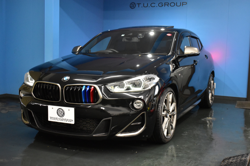 BMW X2 M35i 4WD ｾﾚｸﾄ&ｱﾄﾞﾊﾞﾝｽﾄﾞｱｸﾃｨﾌﾞｾｰﾌﾃｨ‐&ｺﾝﾌｫｰﾄP ﾊﾟﾉﾗﾏSR ﾍｷｻｺﾞﾅﾙLEDﾍｯﾄﾞﾗｲﾄ 20AW 追従ACC HUD ﾋｰﾀｰ付電動黒革 HiFiｽﾋﾟｰｶｰ Mｽﾎﾟｰﾂﾌﾞﾚｰｷ 衝突軽減ﾌﾞﾚｰｷ ﾀｯﾁﾊﾟﾈﾙﾅﾋﾞBｶﾒﾗPｱｼｽﾄ 社外ﾌﾙｾｸﾞTV 電動Rｹﾞｰﾄ 2年保証