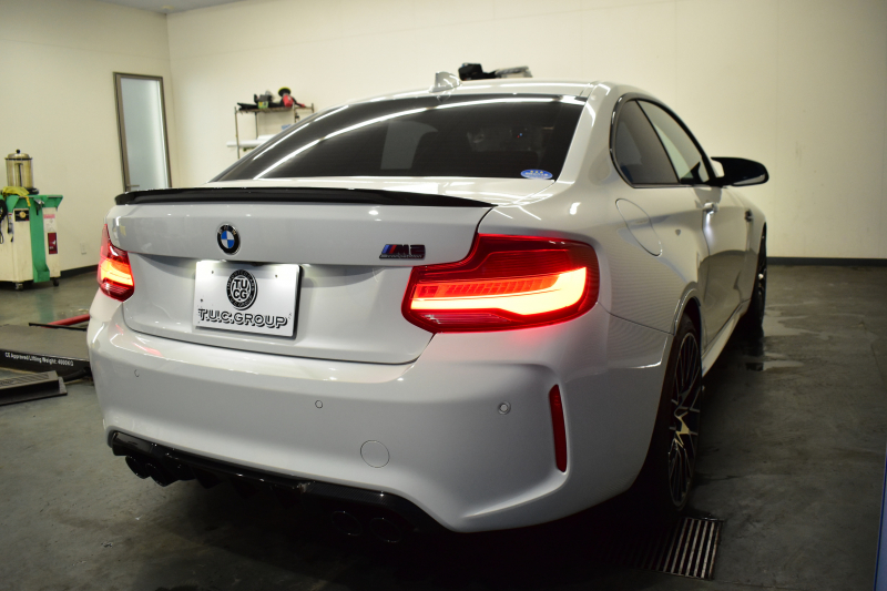 BMW Mシリーズ M2 ｺﾝﾍﾟﾃｨｼｮﾝ MDCT 7速DCT LCI後期 ﾍｷｻｺﾞﾅﾙLEDﾍｯﾄﾞﾗｲﾄ&ﾃｰﾙ ﾋｰﾀｰ付黒革 harman/kardon ﾀｯﾁﾊﾟﾈﾙHDDﾅﾋﾞBｶﾒﾗ 19AW 車線逸脱&歩行者警告 衝突軽減ﾌﾞﾚｰｷ ｶｰﾎﾞﾝｲﾝﾃﾘｱ Mｼｰﾄﾍﾞﾙﾄ  2年保証