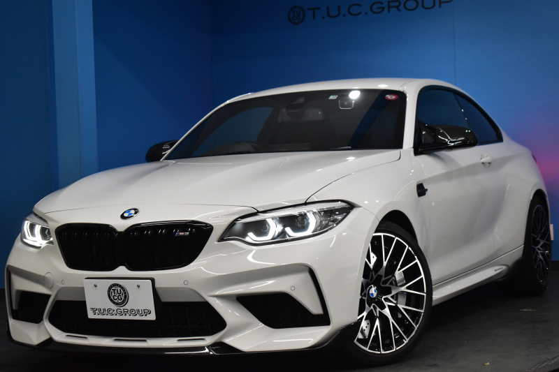 BMW Mシリーズ M2 ｺﾝﾍﾟﾃｨｼｮﾝ MDCT 7速DCT LCI後期 ﾍｷｻｺﾞﾅﾙLEDﾍｯﾄﾞﾗｲﾄ&ﾃｰﾙ ﾋｰﾀｰ付黒革 harman/kardon ﾀｯﾁﾊﾟﾈﾙHDDﾅﾋﾞBｶﾒﾗ 19AW 車線逸脱&歩行者警告 衝突軽減ﾌﾞﾚｰｷ ｶｰﾎﾞﾝｲﾝﾃﾘｱ Mｼｰﾄﾍﾞﾙﾄ  2年保証