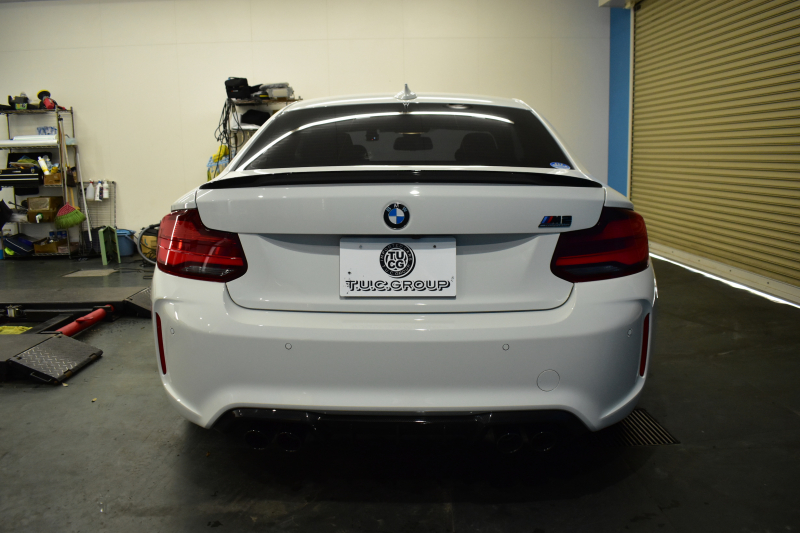 BMW Mシリーズ M2 ｺﾝﾍﾟﾃｨｼｮﾝ MDCT 7速DCT LCI後期 ﾍｷｻｺﾞﾅﾙLEDﾍｯﾄﾞﾗｲﾄ&ﾃｰﾙ ﾋｰﾀｰ付黒革 harman/kardon ﾀｯﾁﾊﾟﾈﾙHDDﾅﾋﾞBｶﾒﾗ 19AW 車線逸脱&歩行者警告 衝突軽減ﾌﾞﾚｰｷ ｶｰﾎﾞﾝｲﾝﾃﾘｱ Mｼｰﾄﾍﾞﾙﾄ  2年保証