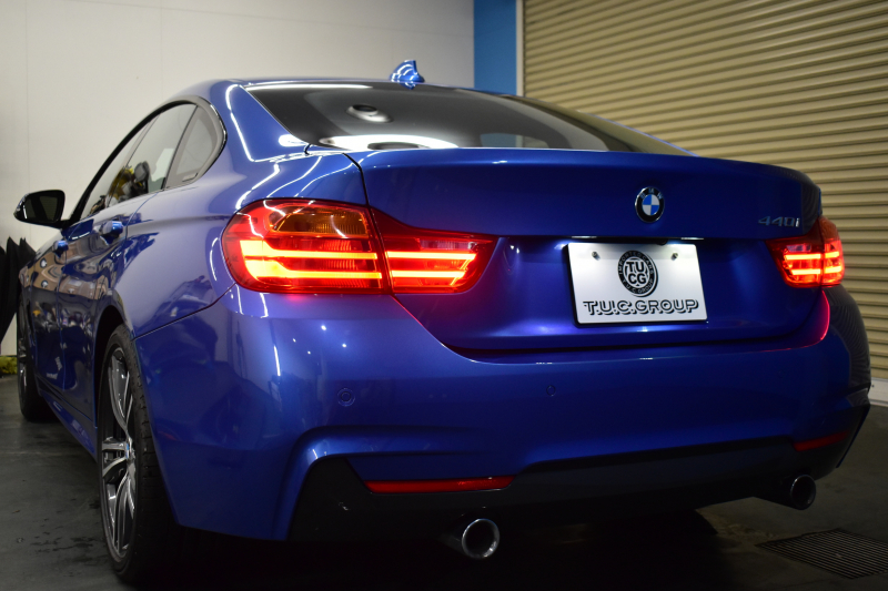 BMW 4シリーズ 440iｸﾞﾗﾝｸｰﾍﾟ Mｽﾎﾟｰﾂ 変更後326馬力ｴﾝｼﾞﾝ ﾌｧｽﾄﾄﾗｯｸ&ｱﾄﾞﾊﾞﾝｽﾄﾞｱｸﾃｨﾌﾞｾｰﾌﾃｨｰP  ｻﾝﾙｰﾌ 追従ACC LEDﾍｯﾄﾞﾗｲﾄ HUD ﾋｰﾀｰ付黒革 可変Mｻｽ Mｽﾎﾟｰﾂﾌﾞﾚｰｷ 19AW 車線変更＆逸脱&歩行者警告 ﾀｯﾁﾊﾟｯﾄﾞﾅﾋﾞ ﾌﾙｾｸﾞ Bｶﾒﾗ 2年保証