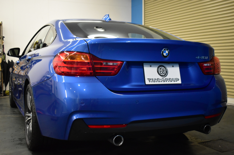 BMW 4シリーズ 440iｸﾞﾗﾝｸｰﾍﾟ Mｽﾎﾟｰﾂ 変更後326馬力ｴﾝｼﾞﾝ ﾌｧｽﾄﾄﾗｯｸ&ｱﾄﾞﾊﾞﾝｽﾄﾞｱｸﾃｨﾌﾞｾｰﾌﾃｨｰP  ｻﾝﾙｰﾌ 追従ACC LEDﾍｯﾄﾞﾗｲﾄ HUD ﾋｰﾀｰ付黒革 可変Mｻｽ Mｽﾎﾟｰﾂﾌﾞﾚｰｷ 19AW 車線変更＆逸脱&歩行者警告 ﾀｯﾁﾊﾟｯﾄﾞﾅﾋﾞ ﾌﾙｾｸﾞ Bｶﾒﾗ 2年保証