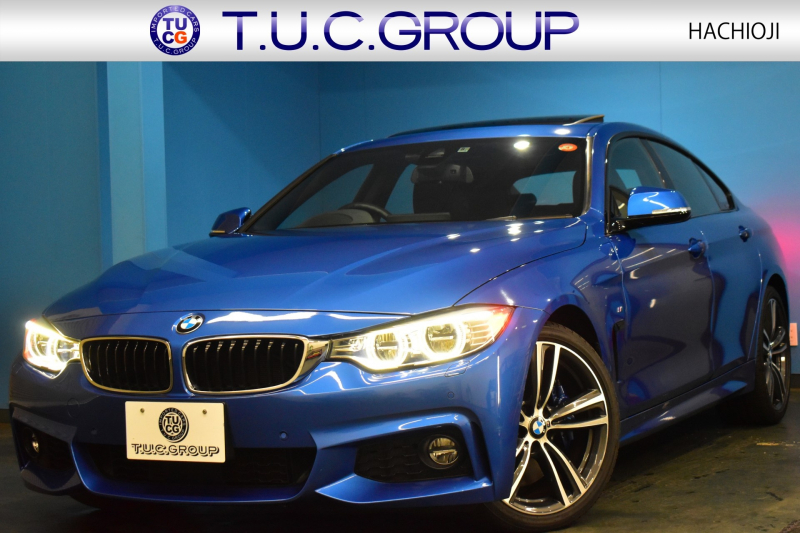 BMW 4シリーズ 440iｸﾞﾗﾝｸｰﾍﾟ Mｽﾎﾟｰﾂ 変更後326馬力ｴﾝｼﾞﾝ ﾌｧｽﾄﾄﾗｯｸ&ｱﾄﾞﾊﾞﾝｽﾄﾞｱｸﾃｨﾌﾞｾｰﾌﾃｨｰP  ｻﾝﾙｰﾌ 追従ACC LEDﾍｯﾄﾞﾗｲﾄ HUD ﾋｰﾀｰ付黒革 可変Mｻｽ Mｽﾎﾟｰﾂﾌﾞﾚｰｷ 19AW 車線変更＆逸脱&歩行者警告 ﾀｯﾁﾊﾟｯﾄﾞﾅﾋﾞ ﾌﾙｾｸﾞ Bｶﾒﾗ 2年保証