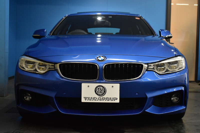 BMW 4シリーズ 440iｸﾞﾗﾝｸｰﾍﾟ Mｽﾎﾟｰﾂ 変更後326馬力ｴﾝｼﾞﾝ ﾌｧｽﾄﾄﾗｯｸ&ｱﾄﾞﾊﾞﾝｽﾄﾞｱｸﾃｨﾌﾞｾｰﾌﾃｨｰP  ｻﾝﾙｰﾌ 追従ACC LEDﾍｯﾄﾞﾗｲﾄ HUD ﾋｰﾀｰ付黒革 可変Mｻｽ Mｽﾎﾟｰﾂﾌﾞﾚｰｷ 19AW 車線変更＆逸脱&歩行者警告 ﾀｯﾁﾊﾟｯﾄﾞﾅﾋﾞ ﾌﾙｾｸﾞ Bｶﾒﾗ 2年保証