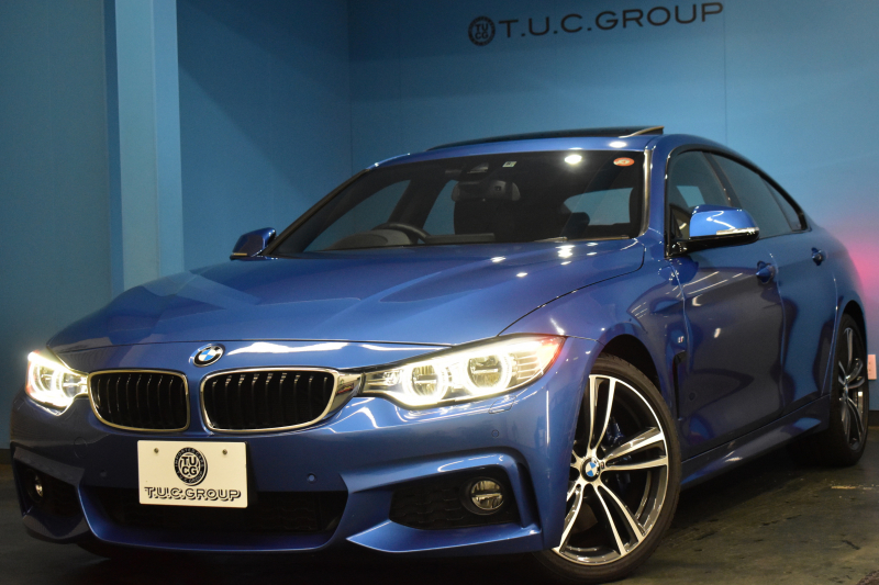 BMW 4シリーズ 440iｸﾞﾗﾝｸｰﾍﾟ Mｽﾎﾟｰﾂ 変更後326馬力ｴﾝｼﾞﾝ ﾌｧｽﾄﾄﾗｯｸ&ｱﾄﾞﾊﾞﾝｽﾄﾞｱｸﾃｨﾌﾞｾｰﾌﾃｨｰP  ｻﾝﾙｰﾌ 追従ACC LEDﾍｯﾄﾞﾗｲﾄ HUD ﾋｰﾀｰ付黒革 可変Mｻｽ Mｽﾎﾟｰﾂﾌﾞﾚｰｷ 19AW 車線変更＆逸脱&歩行者警告 ﾀｯﾁﾊﾟｯﾄﾞﾅﾋﾞ ﾌﾙｾｸﾞ Bｶﾒﾗ 2年保証