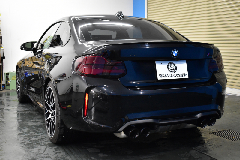 BMW Mシリーズ M2 ｺﾝﾍﾟﾃｨｼｮﾝ MDCT 7速DCT LCI後期 ｺﾝﾍﾟﾃｨｼｮﾝ専用410馬力ｴﾝｼﾞﾝ ﾍｷｻｺﾞﾅﾙLEDﾍｯﾄﾞﾗｲﾄ&ﾃｰﾙ ﾋｰﾀｰ付黒革 ﾀｯﾁﾊﾟﾈﾙHDDﾅﾋﾞBｶﾒﾗ 専用19AW 車線逸脱&歩行者警告 衝突軽減ﾌﾞﾚｰｷ ｶｰﾎﾞﾝｲﾝﾃﾘｱ Mｼｰﾄﾍﾞﾙﾄ 2年保証