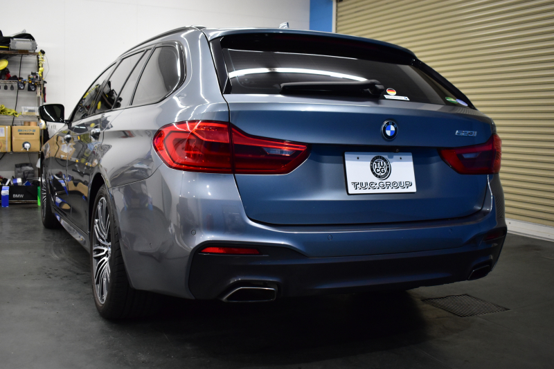 BMW 5シリーズ 523i ﾂｰﾘﾝｸﾞ Mｽﾎﾟｰﾂ ﾊｲﾗｲﾝP 1ｵｰﾅｰ 全席ﾋｰﾀｰ付ﾍﾞｰｼﾞｭ革 LEDﾍｯﾄﾞﾗｲﾄ  追従ACC HUD 液晶ﾒｰﾀｰ ﾀｯﾁﾊﾟﾈﾙHDDﾅﾋﾞ 全周囲ｶﾒﾗ3Dﾋﾞｭｰ Pｱｼｽﾄ 車線変更&逸脱&歩行者警告 19AW 2年保証