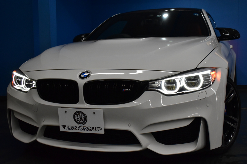 BMW Mシリーズ M4ｸｰﾍﾟ MDCT 7速DCT OPｱﾀﾞﾌﾟﾃｨﾌﾞMｻｽﾍﾟﾝｼｮﾝ harman/kardon ﾋｰﾀｰ付赤革 HUD ｱﾀﾞﾌﾟﾃｨﾌﾞLEDﾍｯﾄﾞﾗｲﾄ 19AW 衝突軽減ﾌﾞﾚｰｷ 車線逸脱&歩行者警告  ﾀｯﾁﾊﾟｯﾄﾞHDDﾅﾋﾞﾌﾙｾｸﾞBｶﾒﾗ 前後PDC 2年保証