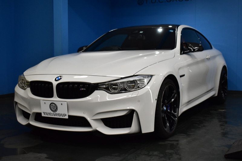 BMW Mシリーズ M4ｸｰﾍﾟ MDCT 7速DCT OPｱﾀﾞﾌﾟﾃｨﾌﾞMｻｽﾍﾟﾝｼｮﾝ harman/kardon ﾋｰﾀｰ付赤革 HUD ｱﾀﾞﾌﾟﾃｨﾌﾞLEDﾍｯﾄﾞﾗｲﾄ 19AW 衝突軽減ﾌﾞﾚｰｷ 車線逸脱&歩行者警告  ﾀｯﾁﾊﾟｯﾄﾞHDDﾅﾋﾞﾌﾙｾｸﾞBｶﾒﾗ 前後PDC 2年保証