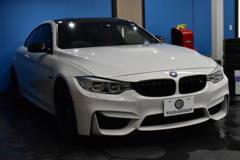 BMW Mシリーズ M4ｸｰﾍﾟ MDCT 7速DCT OPｱﾀﾞﾌﾟﾃｨﾌﾞMｻｽﾍﾟﾝｼｮﾝ harman/kardon ﾋｰﾀｰ付赤革 HUD ｱﾀﾞﾌﾟﾃｨﾌﾞLEDﾍｯﾄﾞﾗｲﾄ 19AW 衝突軽減ﾌﾞﾚｰｷ 車線逸脱&歩行者警告  ﾀｯﾁﾊﾟｯﾄﾞHDDﾅﾋﾞﾌﾙｾｸﾞBｶﾒﾗ 前後PDC 2年保証