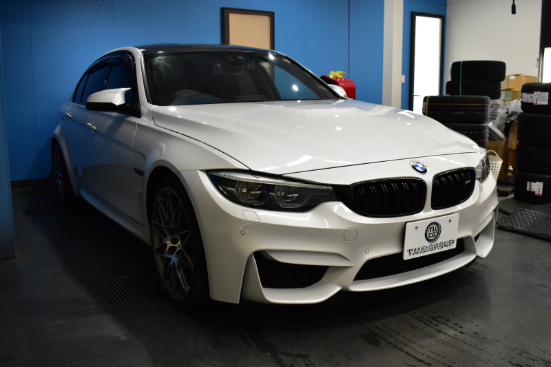 BMW Mシリーズ M3ｾﾀﾞﾝ ｺﾝﾍﾟﾃｨｼｮﾝ 450馬力 LCI後期 ｱﾀﾞﾌﾟﾃｨﾌﾞMｻｽ ﾍｷｻｺﾞﾅﾙLEDﾍｯﾄﾞﾗｲﾄ&ﾃｰﾙ HUD 7速DCT 専用鍛造20AW 専用軽量ﾋｰﾀｰ付黒革 ﾊｰﾏﾝｶｰﾄﾞﾝ 車線変更＆逸脱＆歩行者警告 ﾀｯﾁﾊﾟﾈﾙﾅﾋﾞBｶﾒﾗ 前後PDC ﾌﾙｾｸﾞ 電動ﾘｱｻﾝｼｪｰﾄﾞ 2年保証