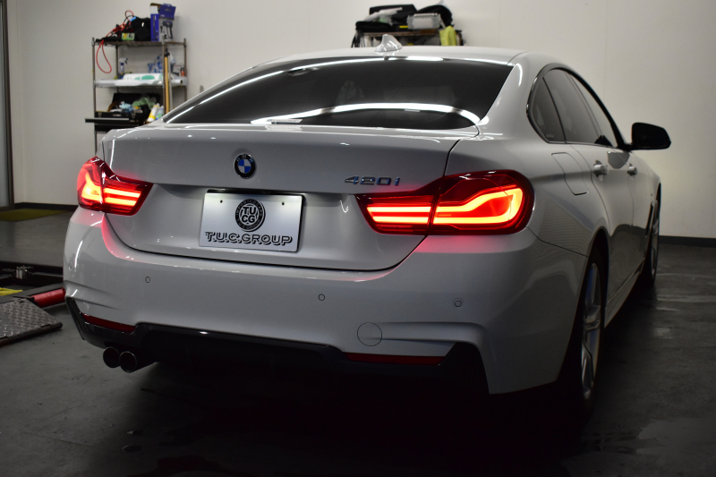 BMW 4シリーズ 420i ｸﾞﾗﾝｸｰﾍﾟ Mｽﾎﾟｰﾂ  LCI後期 ﾋｰﾀｰ付黒革 追従ACC ﾍｷｻｺﾞﾅﾙLEDﾍｯﾄﾞﾗｲﾄ&ﾃｰﾙ 液晶ﾒｰﾀｰ ﾀｯﾁﾊﾟﾈﾙ式iﾄﾞﾗｲﾌﾞHDDﾅﾋﾞ Bｶﾒﾗ 前後PDC ﾌﾙｾｸﾞ 車線変更&逸脱&歩行者警告 衝突軽減ﾌﾞﾚｰｷ 電動Rｹﾞｰﾄ 18AW DSRC 2年保証