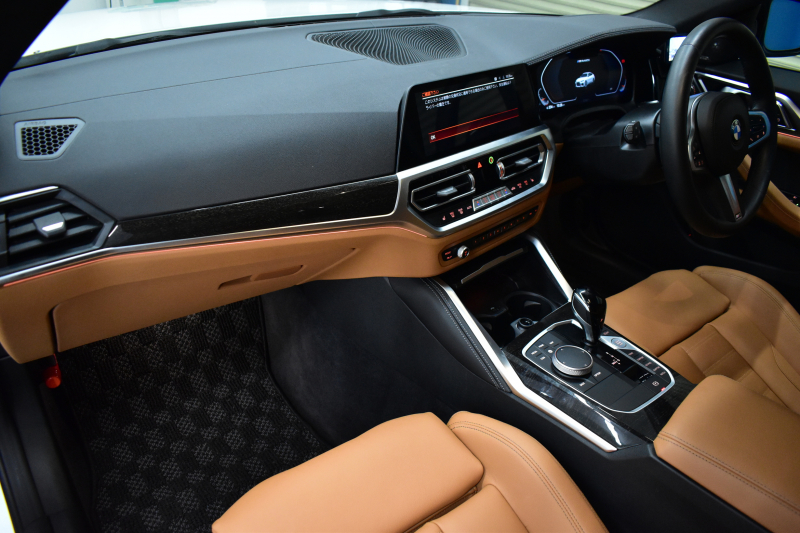 BMW 4シリーズ M440i xDriveｸﾞﾗﾝｸｰﾍﾟ 新車保証R7年6月迄 1ｵｰﾅｰ ﾋｰﾀｰ付茶革 Mｽﾎﾟｰﾂｼｰﾄ ｻﾝﾙｰﾌ ｲﾉﾍﾞｰｼｮﾝ&ﾊｲﾗｲﾝP ﾚｰｻﾞｰLEDﾍｯﾄﾞﾗｲﾄ HUD Mｽﾎﾟｰﾂﾃﾞﾌ&ﾌﾞﾚｰｷ 可変Mｻｽ ﾗｲﾌﾞｺｯｸﾋﾟｯﾄ全周囲ｶﾒﾗ Pｱｼｽﾄ LCW Apple Car Play ﾌﾙｾｸﾞ harman/kardon 19AW