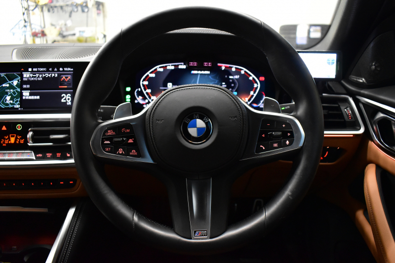BMW 4シリーズ M440i xDriveｸﾞﾗﾝｸｰﾍﾟ 新車保証R7年6月迄 1ｵｰﾅｰ ﾋｰﾀｰ付茶革 Mｽﾎﾟｰﾂｼｰﾄ ｻﾝﾙｰﾌ ｲﾉﾍﾞｰｼｮﾝ&ﾊｲﾗｲﾝP ﾚｰｻﾞｰLEDﾍｯﾄﾞﾗｲﾄ HUD Mｽﾎﾟｰﾂﾃﾞﾌ&ﾌﾞﾚｰｷ 可変Mｻｽ ﾗｲﾌﾞｺｯｸﾋﾟｯﾄ全周囲ｶﾒﾗ Pｱｼｽﾄ LCW Apple Car Play ﾌﾙｾｸﾞ harman/kardon 19AW