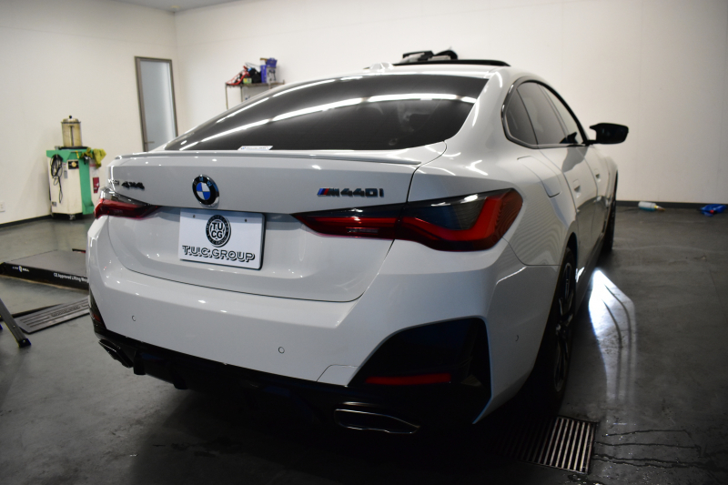 BMW 4シリーズ M440i xDriveｸﾞﾗﾝｸｰﾍﾟ 新車保証R7年6月迄 1ｵｰﾅｰ ﾋｰﾀｰ付茶革 Mｽﾎﾟｰﾂｼｰﾄ ｻﾝﾙｰﾌ ｲﾉﾍﾞｰｼｮﾝ&ﾊｲﾗｲﾝP ﾚｰｻﾞｰLEDﾍｯﾄﾞﾗｲﾄ HUD Mｽﾎﾟｰﾂﾃﾞﾌ&ﾌﾞﾚｰｷ 可変Mｻｽ ﾗｲﾌﾞｺｯｸﾋﾟｯﾄ全周囲ｶﾒﾗ Pｱｼｽﾄ LCW Apple Car Play ﾌﾙｾｸﾞ harman/kardon 19AW