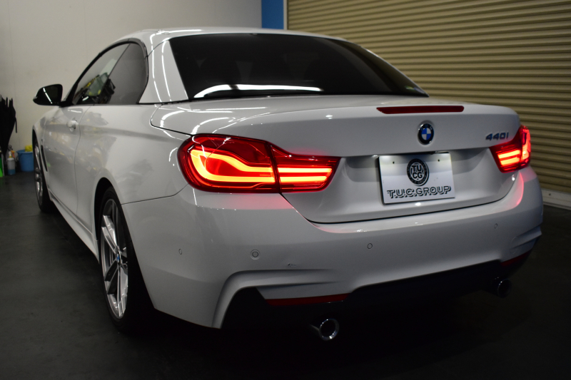 BMW 4シリーズ 440i ｶﾌﾞﾘｵﾚ Mｽﾎﾟｰﾂ LCI後期 ﾍｷｻｺﾞﾅﾙLEDﾍｯﾄﾞﾗｲﾄ&ﾃｰﾙ 追従ACC HUD 直6ﾀｰﾎﾞ ﾋｰﾀｰ付赤革 液晶ﾒｰﾀｰ harman/kardon ｴｱｶﾗｰ 車線変更&逸脱&歩行者&衝突警告 衝突軽減B 19AW ﾀｯﾁﾊﾟﾈﾙHDDﾅﾋﾞ ﾌﾙｾｸﾞTOPﾋﾞｭｰ 2年保証