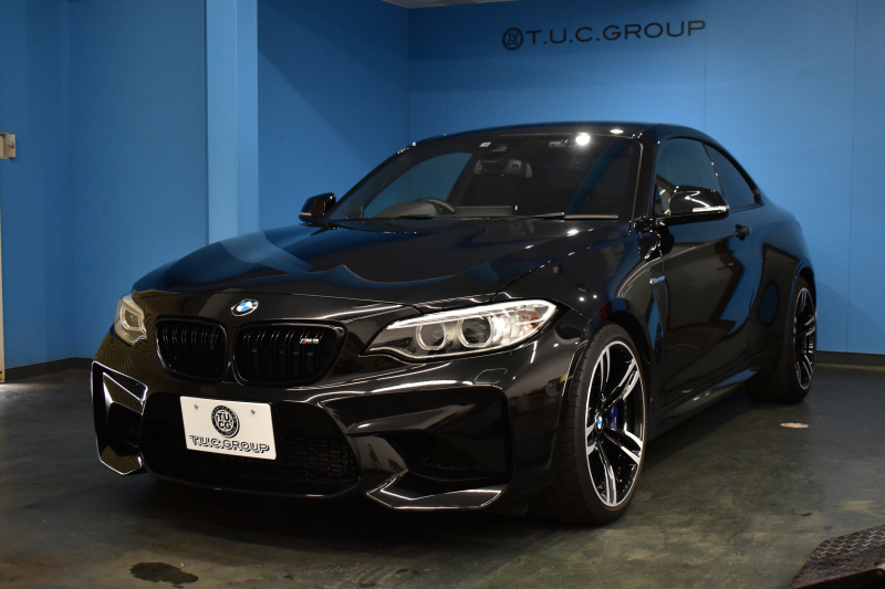BMW Mシリーズ M2 MDCT 7速DCT  ﾋｰﾀｰ付黒革 LEDﾘﾝｸﾞｷｾﾉﾝﾍｯﾄﾞﾗｲﾄ ﾀｯﾁﾊﾟｯﾄﾞHDDﾅﾋﾞ 19AW  車線逸脱&歩行者警告 衝突軽減ﾌﾞﾚｰｷ ｶｰﾎﾞﾝｲﾝﾃﾘｱ Bｶﾒﾗ iｽﾄｯﾌﾟ ｽﾏｰﾄｷｰ 2年保証