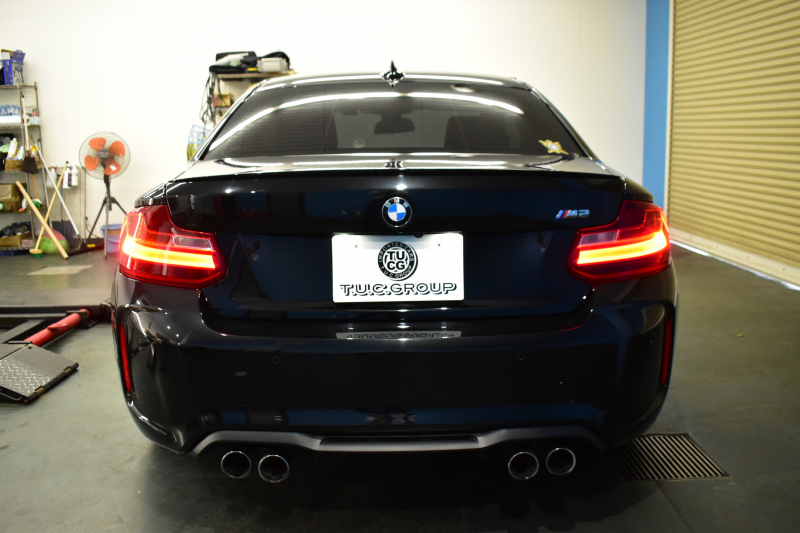 BMW Mシリーズ M2 MDCT 7速DCT  ﾋｰﾀｰ付黒革 LEDﾘﾝｸﾞｷｾﾉﾝﾍｯﾄﾞﾗｲﾄ ﾀｯﾁﾊﾟｯﾄﾞHDDﾅﾋﾞ 19AW  車線逸脱&歩行者警告 衝突軽減ﾌﾞﾚｰｷ ｶｰﾎﾞﾝｲﾝﾃﾘｱ Bｶﾒﾗ iｽﾄｯﾌﾟ ｽﾏｰﾄｷｰ 2年保証