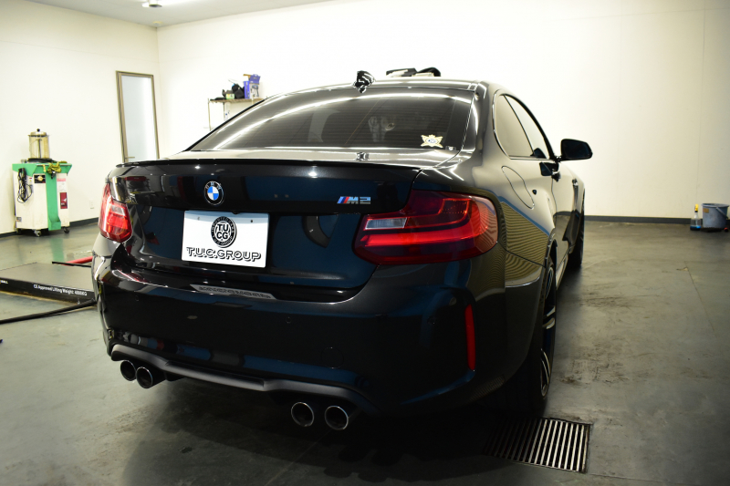 BMW Mシリーズ M2 MDCT 7速DCT  ﾋｰﾀｰ付黒革 LEDﾘﾝｸﾞｷｾﾉﾝﾍｯﾄﾞﾗｲﾄ ﾀｯﾁﾊﾟｯﾄﾞHDDﾅﾋﾞ 19AW  車線逸脱&歩行者警告 衝突軽減ﾌﾞﾚｰｷ ｶｰﾎﾞﾝｲﾝﾃﾘｱ Bｶﾒﾗ iｽﾄｯﾌﾟ ｽﾏｰﾄｷｰ 2年保証