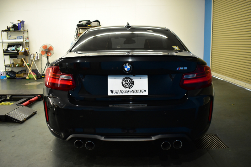 BMW Mシリーズ M2 MDCT 7速DCT  ﾋｰﾀｰ付黒革 LEDﾘﾝｸﾞｷｾﾉﾝﾍｯﾄﾞﾗｲﾄ ﾀｯﾁﾊﾟｯﾄﾞHDDﾅﾋﾞ 19AW  車線逸脱&歩行者警告 衝突軽減ﾌﾞﾚｰｷ ｶｰﾎﾞﾝｲﾝﾃﾘｱ Bｶﾒﾗ iｽﾄｯﾌﾟ ｽﾏｰﾄｷｰ 2年保証