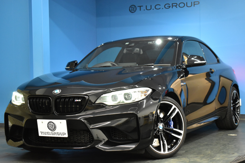 BMW Mシリーズ M2 MDCT 7速DCT  ﾋｰﾀｰ付黒革 LEDﾘﾝｸﾞｷｾﾉﾝﾍｯﾄﾞﾗｲﾄ ﾀｯﾁﾊﾟｯﾄﾞHDDﾅﾋﾞ 19AW  車線逸脱&歩行者警告 衝突軽減ﾌﾞﾚｰｷ ｶｰﾎﾞﾝｲﾝﾃﾘｱ Bｶﾒﾗ iｽﾄｯﾌﾟ ｽﾏｰﾄｷｰ 2年保証
