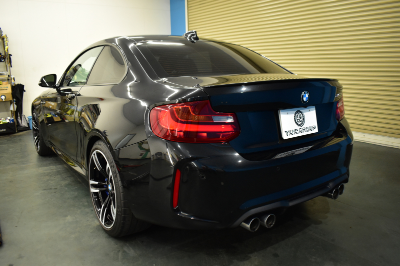 BMW Mシリーズ M2 MDCT 7速DCT  ﾋｰﾀｰ付黒革 LEDﾘﾝｸﾞｷｾﾉﾝﾍｯﾄﾞﾗｲﾄ ﾀｯﾁﾊﾟｯﾄﾞHDDﾅﾋﾞ 19AW  車線逸脱&歩行者警告 衝突軽減ﾌﾞﾚｰｷ ｶｰﾎﾞﾝｲﾝﾃﾘｱ Bｶﾒﾗ iｽﾄｯﾌﾟ ｽﾏｰﾄｷｰ 2年保証