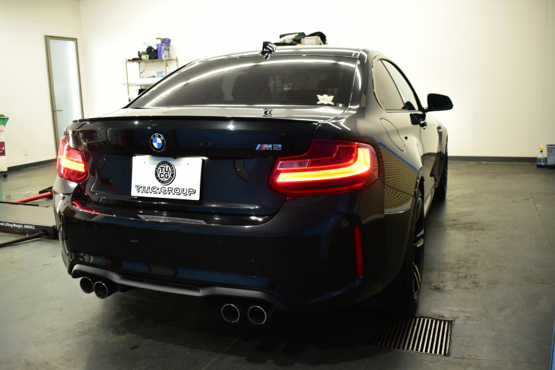 BMW Mシリーズ M2 MDCT 7速DCT  ﾋｰﾀｰ付黒革 LEDﾘﾝｸﾞｷｾﾉﾝﾍｯﾄﾞﾗｲﾄ ﾀｯﾁﾊﾟｯﾄﾞHDDﾅﾋﾞ 19AW  車線逸脱&歩行者警告 衝突軽減ﾌﾞﾚｰｷ ｶｰﾎﾞﾝｲﾝﾃﾘｱ Bｶﾒﾗ iｽﾄｯﾌﾟ ｽﾏｰﾄｷｰ 2年保証