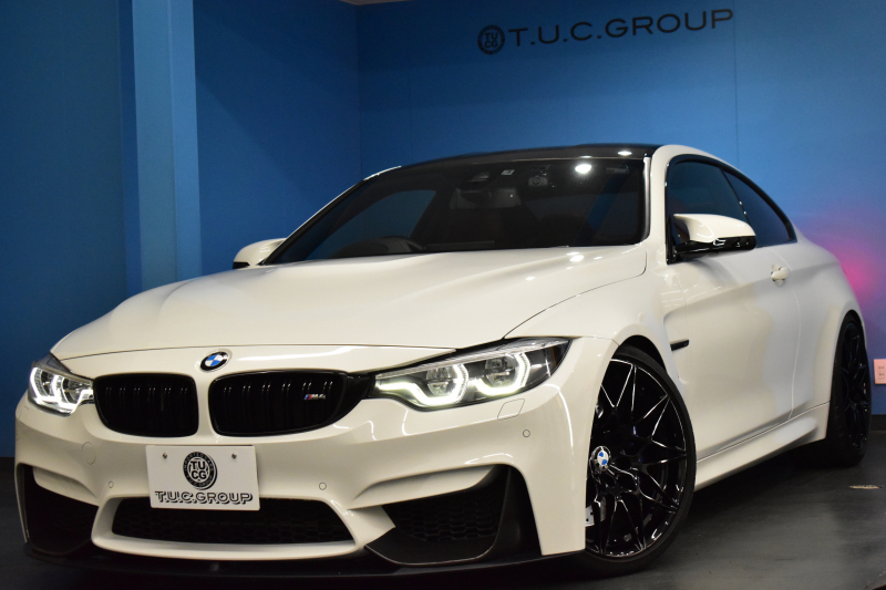 BMW Mシリーズ M4ｸｰﾍﾟ ｺﾝﾍﾟﾃｨｼｮﾝ 450馬力 LCI後期 ｱﾀﾞﾌﾟﾃｨﾌﾞMｻｽ ﾍｷｻｺﾞﾅﾙLED&ﾃｰﾙ 7速DCT Mﾊﾟﾌｫｰﾏﾝｽｴｱﾛ 3Dﾃﾞｻﾞｲﾝｶｰﾎﾞﾝﾘｱﾃﾞｨﾌｭｰｻﾞｰ 専用鍛造20AW 専用軽量ﾋｰﾀｰ付赤革 車線変更＆逸脱＆歩行者警告 ﾀｯﾁﾊﾟﾈﾙﾅﾋﾞBｶﾒﾗ ﾊｰﾏﾝｶｰﾄﾞﾝ  2年保証
