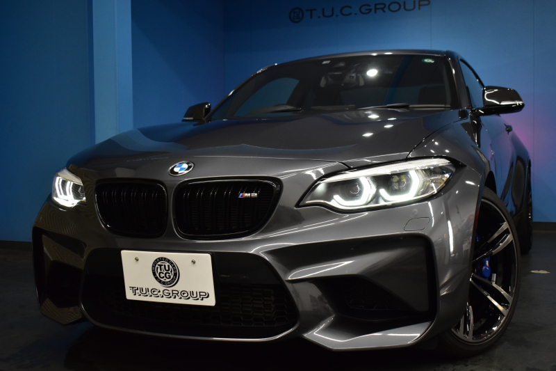 BMW Mシリーズ M2 6速MT LCI後期 ﾋｰﾀｰ付黒革 ｱﾀﾞﾌﾟﾃｨﾌﾞﾍｷｻｺﾞﾅﾙLEDﾍｯﾄﾞﾗｲﾄ&ﾃｰﾙ  ﾀｯﾁﾊﾟﾈﾙHDDﾅﾋﾞ Bｶﾒﾗ ﾘｱPDC 19AW 車線逸脱&歩行者警告 衝突軽減ﾌﾞﾚｰｷ ｶｰﾎﾞﾝｲﾝﾃﾘｱ  ﾌﾞﾗｯｸｸﾞﾘﾙ iｽﾄｯﾌﾟ ｽﾏｰﾄｷｰ 2年保証