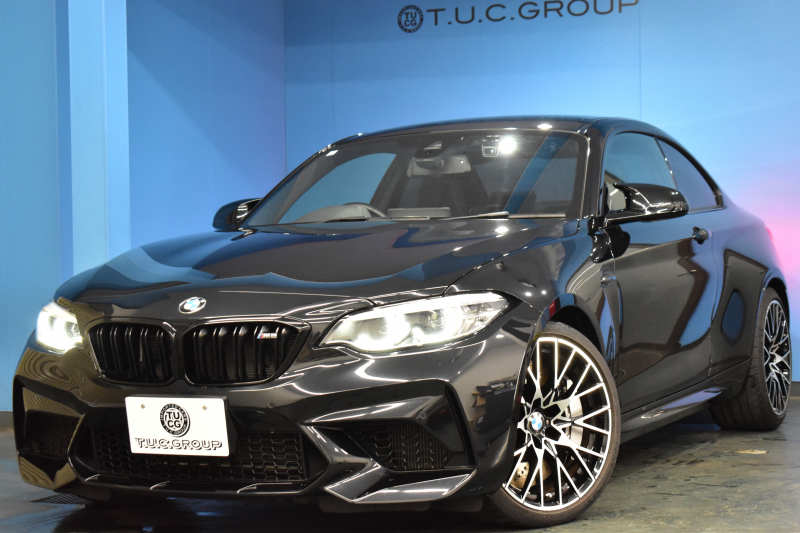 BMW Mシリーズ M2 ｺﾝﾍﾟﾃｨｼｮﾝ MDCT 7速DCT LCI後期 ｺﾝﾍﾟﾃｨｼｮﾝ専用410馬力ｴﾝｼﾞﾝ ﾍｷｻｺﾞﾅﾙLEDﾍｯﾄﾞﾗｲﾄ&ﾃｰﾙ ﾋｰﾀｰ付黒革 ﾀｯﾁﾊﾟﾈﾙHDDﾅﾋﾞBｶﾒﾗ 19AW ﾊｰﾏﾝｶｰﾄﾞﾝ 車線逸脱&歩行者警告 衝突軽減ﾌﾞﾚｰｷ ｶｰﾎﾞﾝｲﾝﾃﾘｱ Mｼｰﾄﾍﾞﾙﾄ 2年保証