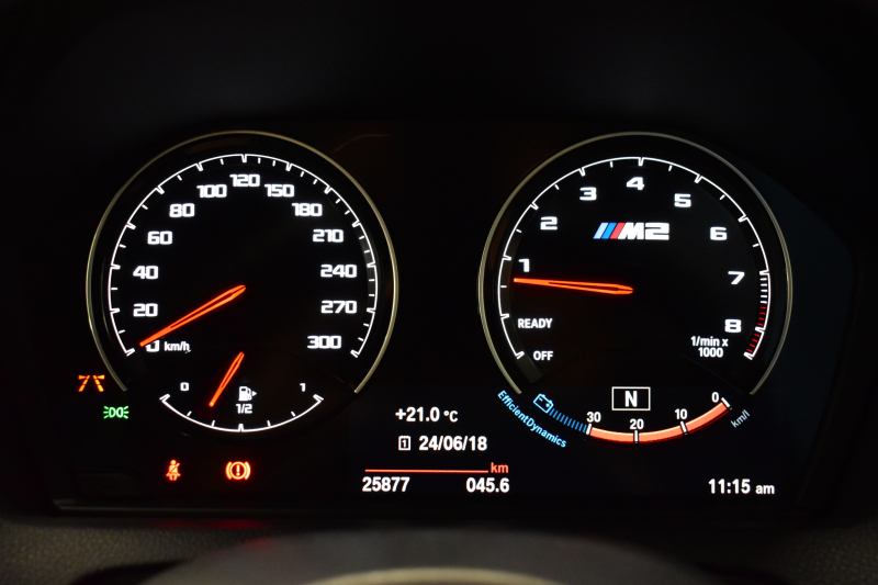 BMW Mシリーズ M2 ｺﾝﾍﾟﾃｨｼｮﾝ MDCT 7速DCT LCI後期 ｺﾝﾍﾟﾃｨｼｮﾝ専用410馬力ｴﾝｼﾞﾝ ﾍｷｻｺﾞﾅﾙLEDﾍｯﾄﾞﾗｲﾄ&ﾃｰﾙ ﾋｰﾀｰ付黒革 ﾀｯﾁﾊﾟﾈﾙHDDﾅﾋﾞBｶﾒﾗ 19AW ﾊｰﾏﾝｶｰﾄﾞﾝ 車線逸脱&歩行者警告 衝突軽減ﾌﾞﾚｰｷ ｶｰﾎﾞﾝｲﾝﾃﾘｱ Mｼｰﾄﾍﾞﾙﾄ 2年保証