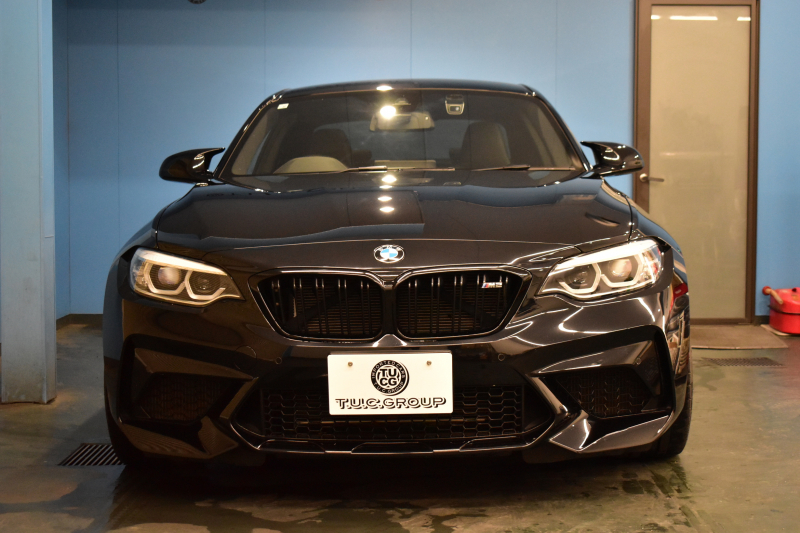 BMW Mシリーズ M2 ｺﾝﾍﾟﾃｨｼｮﾝ MDCT 7速DCT LCI後期 ｺﾝﾍﾟﾃｨｼｮﾝ専用410馬力ｴﾝｼﾞﾝ ﾍｷｻｺﾞﾅﾙLEDﾍｯﾄﾞﾗｲﾄ&ﾃｰﾙ ﾋｰﾀｰ付黒革 ﾀｯﾁﾊﾟﾈﾙHDDﾅﾋﾞBｶﾒﾗ 19AW ﾊｰﾏﾝｶｰﾄﾞﾝ 車線逸脱&歩行者警告 衝突軽減ﾌﾞﾚｰｷ ｶｰﾎﾞﾝｲﾝﾃﾘｱ Mｼｰﾄﾍﾞﾙﾄ 2年保証