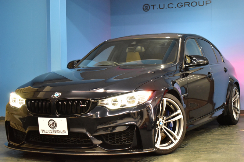 BMW Mシリーズ M3 MDCT  ｲﾝﾃﾞｨﾋﾞｼﾞｭｱﾙｶﾗｰ｢ｱｽﾞﾗｲﾄﾌﾞﾗｯｸ｣ ｵﾌﾟｼｮﾝ可変Mｻｽ Mﾊﾟﾌｫｽｽﾌﾟﾘﾝｸﾞ  LEDﾍｯﾄﾞﾗｲﾄ ＆ﾃｰﾙ 7速DCT ﾋｰﾀｰ付ｿﾉﾏﾍﾞｰｼﾞｭ革 HUD ｵﾌﾟｼｮﾝ19AW 車線逸脱&歩行者警告 ｶｰﾎﾞﾝR ﾌﾙｾｸﾞ Bｶﾒﾗ ﾊｰﾏﾝｶｰﾄﾞﾝ ｶｰﾎﾞﾝFﾘｯﾌﾟ 2年保証
