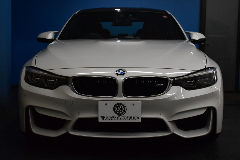 BMW Mシリーズ M3ｾﾀﾞﾝ 後期 MDCT  ｱﾀﾞﾌﾟﾃｨﾌﾞﾍｷｻｺﾞﾅﾙLEDﾍｯﾄﾞﾗｲﾄ ﾋｰﾀｰ付赤革 ｶｰﾎﾞﾝﾙｰﾌ&ｲﾝﾃﾘｱ ﾀｯﾁﾊﾟﾈﾙﾅﾋﾞﾊｰﾏﾝｶｰﾄﾞﾝ  ﾌﾙｾｸﾞBｶﾒﾗ前後PDC HUD 7速DCT ｵﾌﾟｼｮﾝ19AW 衝突軽減ﾌﾞﾚｰｷ 車線変更&車線逸脱&歩行者警告 2年保証