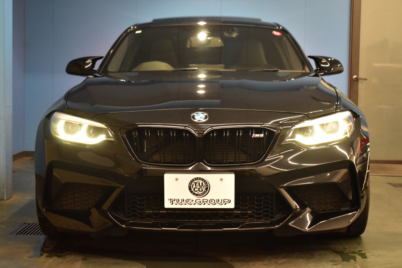 BMW Mシリーズ M2 ｺﾝﾍﾟﾃｨｼｮﾝ MDCT 7速DCT LCI後期 ｻﾝﾙｰﾌ ｺﾝﾍﾟﾃｨｼｮﾝ専用410馬力ｴﾝｼﾞﾝ ﾍｷｻｺﾞﾅﾙLEDﾍｯﾄﾞﾗｲﾄ&ﾃｰﾙ ﾋｰﾀｰ付黒革 ﾀｯﾁﾊﾟﾈﾙHDDﾅﾋﾞBｶﾒﾗ 19AW 衝突軽減B ｶｰﾎﾞﾝｲﾝﾃﾘｱ Mｼｰﾄﾍﾞﾙﾄ 前後ﾛｱﾚｲﾝﾌｫｰｽﾒﾝﾄCPM H&Rｽﾀﾋﾞﾗｰｻﾞｰ 2年保証