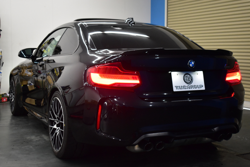 BMW Mシリーズ M2 ｺﾝﾍﾟﾃｨｼｮﾝ MDCT 7速DCT LCI後期 ｻﾝﾙｰﾌ ｺﾝﾍﾟﾃｨｼｮﾝ専用410馬力ｴﾝｼﾞﾝ ﾍｷｻｺﾞﾅﾙLEDﾍｯﾄﾞﾗｲﾄ&ﾃｰﾙ ﾋｰﾀｰ付黒革 ﾀｯﾁﾊﾟﾈﾙHDDﾅﾋﾞBｶﾒﾗ 19AW 衝突軽減B ｶｰﾎﾞﾝｲﾝﾃﾘｱ Mｼｰﾄﾍﾞﾙﾄ 前後ﾛｱﾚｲﾝﾌｫｰｽﾒﾝﾄCPM H&Rｽﾀﾋﾞﾗｰｻﾞｰ 2年保証