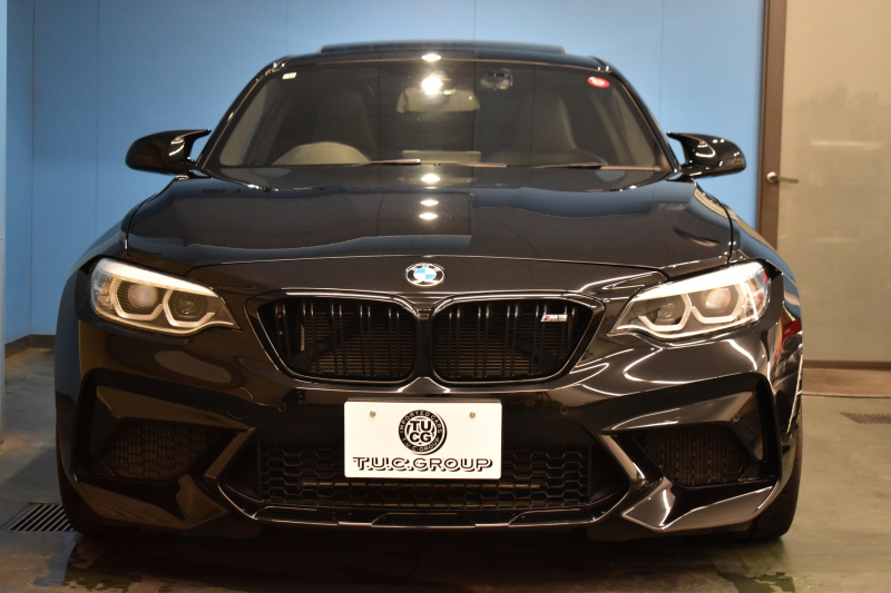BMW Mシリーズ M2 ｺﾝﾍﾟﾃｨｼｮﾝ MDCT 7速DCT LCI後期 ｻﾝﾙｰﾌ ｺﾝﾍﾟﾃｨｼｮﾝ専用410馬力ｴﾝｼﾞﾝ ﾍｷｻｺﾞﾅﾙLEDﾍｯﾄﾞﾗｲﾄ&ﾃｰﾙ ﾋｰﾀｰ付黒革 ﾀｯﾁﾊﾟﾈﾙHDDﾅﾋﾞBｶﾒﾗ 19AW 衝突軽減B ｶｰﾎﾞﾝｲﾝﾃﾘｱ Mｼｰﾄﾍﾞﾙﾄ 前後ﾛｱﾚｲﾝﾌｫｰｽﾒﾝﾄCPM H&Rｽﾀﾋﾞﾗｰｻﾞｰ 2年保証