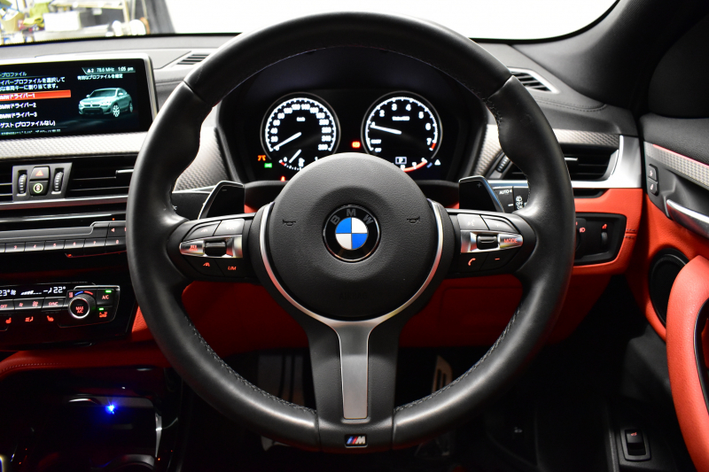 BMW X2 M35i 4WD ｾﾚｸﾄ&ｱﾄﾞﾊﾞﾝｽﾄﾞｱｸﾃｨﾌﾞｾｰﾌﾃｨ‐&ｺﾝﾌｫｰﾄP ﾊﾟﾉﾗﾏｻﾝﾙｰﾌ LEDﾍｯﾄﾞﾗｲﾄ 追従ACC HUD ﾋｰﾀｰ付電動赤革 ﾌﾞﾗｯｸﾍﾟｲﾝﾄ20AW 衝突軽減B 車線逸脱&歩行者警告 ﾀｯﾁﾊﾟﾈﾙHDDﾅﾋﾞBｶﾒﾗ 社外ﾌﾙｾｸﾞ 電動Rｹﾞｰﾄ 2年保証