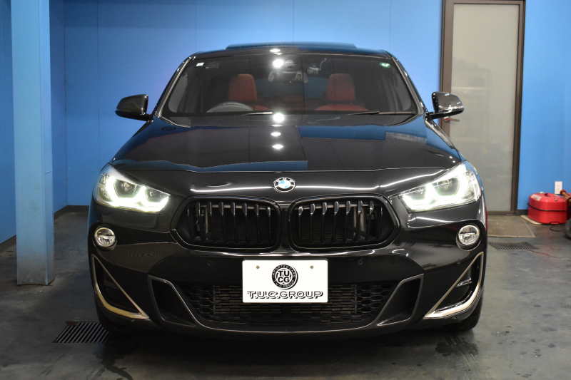 BMW X2 M35i 4WD ｾﾚｸﾄ&ｱﾄﾞﾊﾞﾝｽﾄﾞｱｸﾃｨﾌﾞｾｰﾌﾃｨ‐&ｺﾝﾌｫｰﾄP ﾊﾟﾉﾗﾏｻﾝﾙｰﾌ LEDﾍｯﾄﾞﾗｲﾄ 追従ACC HUD ﾋｰﾀｰ付電動赤革 ﾌﾞﾗｯｸﾍﾟｲﾝﾄ20AW 衝突軽減B 車線逸脱&歩行者警告 ﾀｯﾁﾊﾟﾈﾙHDDﾅﾋﾞBｶﾒﾗ 社外ﾌﾙｾｸﾞ 電動Rｹﾞｰﾄ 2年保証