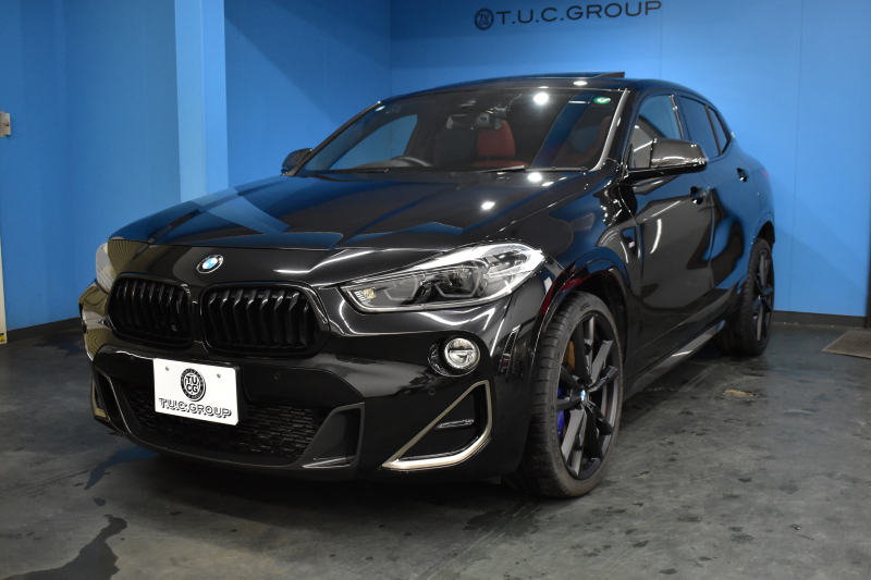 BMW X2 M35i 4WD ｾﾚｸﾄ&ｱﾄﾞﾊﾞﾝｽﾄﾞｱｸﾃｨﾌﾞｾｰﾌﾃｨ‐&ｺﾝﾌｫｰﾄP ﾊﾟﾉﾗﾏｻﾝﾙｰﾌ LEDﾍｯﾄﾞﾗｲﾄ 追従ACC HUD ﾋｰﾀｰ付電動赤革 ﾌﾞﾗｯｸﾍﾟｲﾝﾄ20AW 衝突軽減B 車線逸脱&歩行者警告 ﾀｯﾁﾊﾟﾈﾙHDDﾅﾋﾞBｶﾒﾗ 社外ﾌﾙｾｸﾞ 電動Rｹﾞｰﾄ 2年保証
